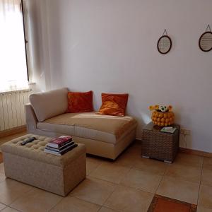 A seating area at Happy Holiday