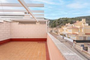 A balcony or terrace at Herba Sana