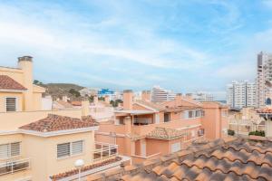 A general view of Cullera or a view of the city taken from the holiday home