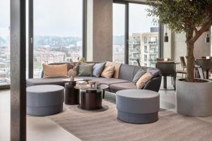 O zonă de relaxare la Four Points Flex by Sheraton Vejle