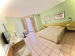 Katil atau katil-katil dalam bilik di Hotel Verri