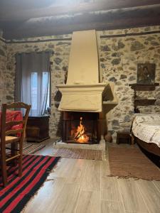 Postel nebo postele na pokoji v ubytování Fani's house