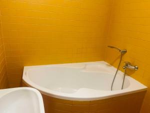 Koupelna v ubytování Apartmán U Slunečnice