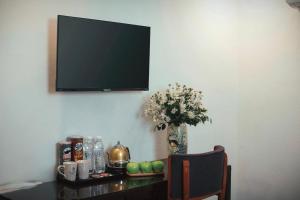 TV a/nebo společenská místnost v ubytování Central Sapa March Hotel
