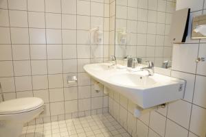 Koupelna v ubytování Thon Hotel Kautokeino
