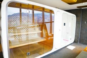 Koupelna v ubytování Swissotel Sarajevo