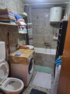 Koupelna v ubytování Apartman Pašićeva