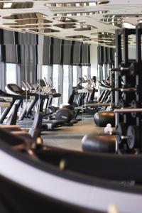 Fitness centrum a/nebo fitness zařízení v ubytování Swissotel Sarajevo