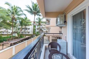 Balkon oz. terasa v nastanitvi Tranquil 1BHK suite Pool Field Calangute Da Alohas