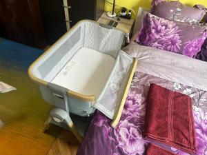 Ένα ή περισσότερα κρεβάτια σε δωμάτιο στο Sleep and fly