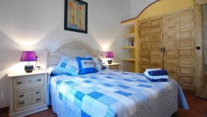 Posteľ alebo postele v izbe v ubytovaní Cortijo Mirador Casitas Select