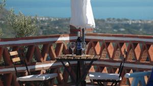 Balkón alebo terasa v ubytovaní Cortijo Mirador Casitas Select
