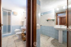 Koupelna v ubytování Villa Melita