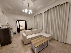 Seating area sa HARF22-101-01 1br apt in AD