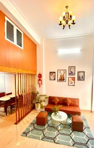 Posezení v ubytování Lê Mùi Hotel - Apartment