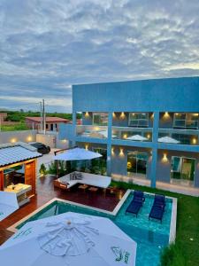 Πισίνα στο ή κοντά στο Flatsbg