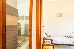 Koupelna v ubytování Sun Beach Apartments