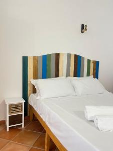 Katil atau katil-katil dalam bilik di Attico sul Mare +16 gambar