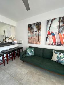 Posezení v ubytování Tropical Getaway