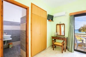 Koupelna v ubytování Sun Beach Apartments