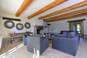 Posezení v ubytování Villa Il Troscione