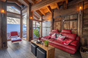 Area soggiorno di Chalet Schwalbennest