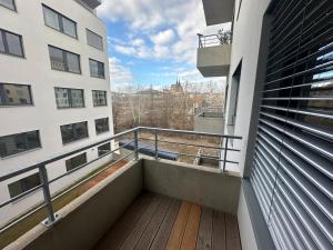 Balkón alebo terasa v ubytovaní Apartment VAŇKOVKA