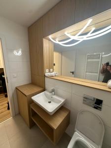 Kúpeľňa v ubytovaní Apartment VAŇKOVKA