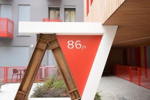 Bygningen som lejligheden ligger i