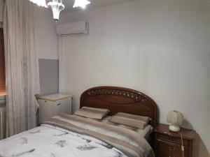 Postel nebo postele na pokoji v ubytování Camera matrimoniale