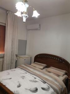 Postel nebo postele na pokoji v ubytování Camera matrimoniale