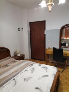 Postel nebo postele na pokoji v ubytování Camera matrimoniale