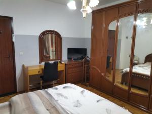 Postel nebo postele na pokoji v ubytování Camera matrimoniale