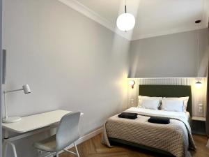 Posteľ alebo postele v izbe v ubytovaní Odrzańska 17B Apartment - Self Check-In 20h