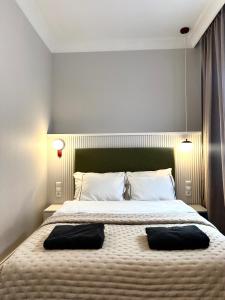 Posteľ alebo postele v izbe v ubytovaní Odrzańska 17B Apartment - Self Check-In 20h