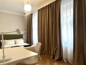 Posteľ alebo postele v izbe v ubytovaní Odrzańska 17B Apartment - Self Check-In 20h
