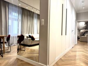 Posedenie v ubytovaní Odrzańska 17B Apartment - Self Check-In 20h