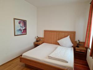 Postel nebo postele na pokoji v ubytování Landgasthof Krone