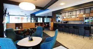 Posezení v ubytování Best Western Airport Hotel Stella