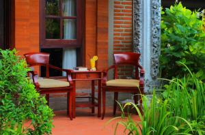 Zahrada ubytování Adi Dharma Hotel Legian