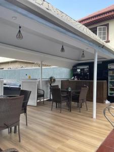 Balkón nebo terasa v ubytování Presken Hotel @Villa