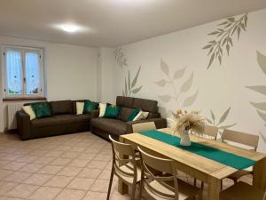 Posezení v ubytování Casa Palidà