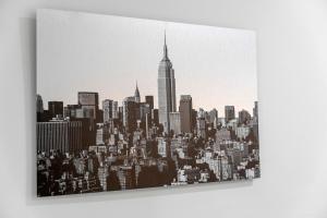 Nespecifikovaný výhled na destinaci West New York nebo výhled na město při pohledu z apartmánu