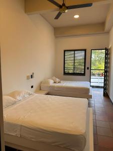 Postel nebo postele na pokoji v ubytování Santa Donama Paradise