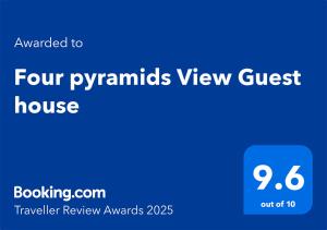 Fotografie z fotogalerie ubytování Four pyramids View Guest house v Káhiře