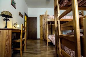 Postel nebo postele na pokoji v ubytování Lo Chalet di Rovere