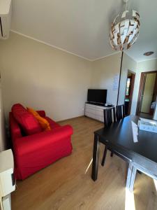 Posezení v ubytování Sandy Apartment