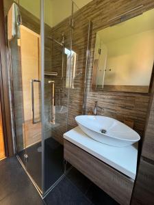 Koupelna v ubytování Sandy Apartment