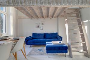 Χώρος καθιστικού στο Grand Molo by Grand Apartments