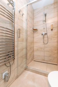 Koupelna v ubytování Apartmán 12 - Rezidence K Lanovce
